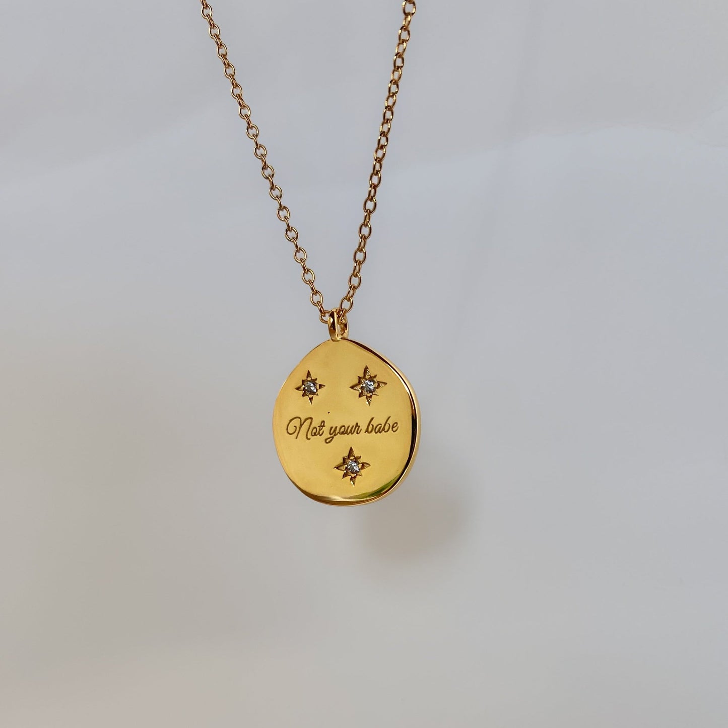 Not Your Babe Necklace