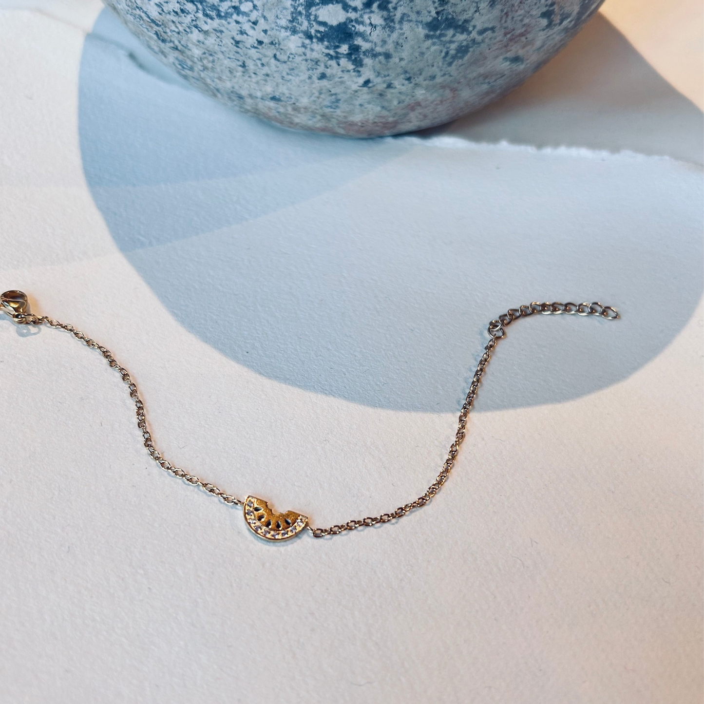 Watermelon Bracelet Gold