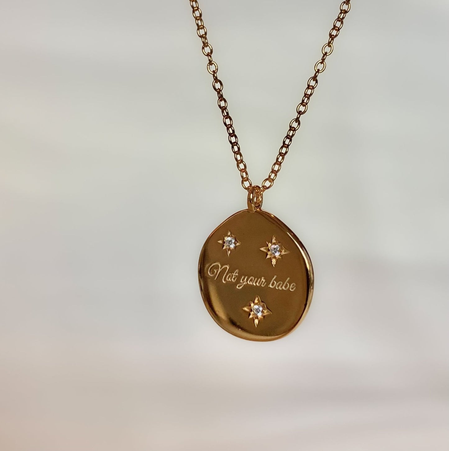 Not Your Babe Necklace