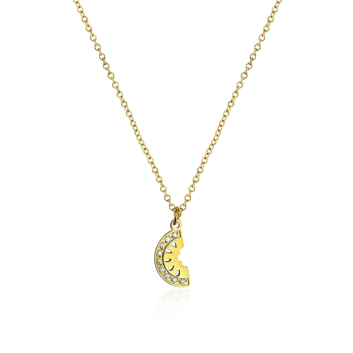 Watermelon Necklace Gold