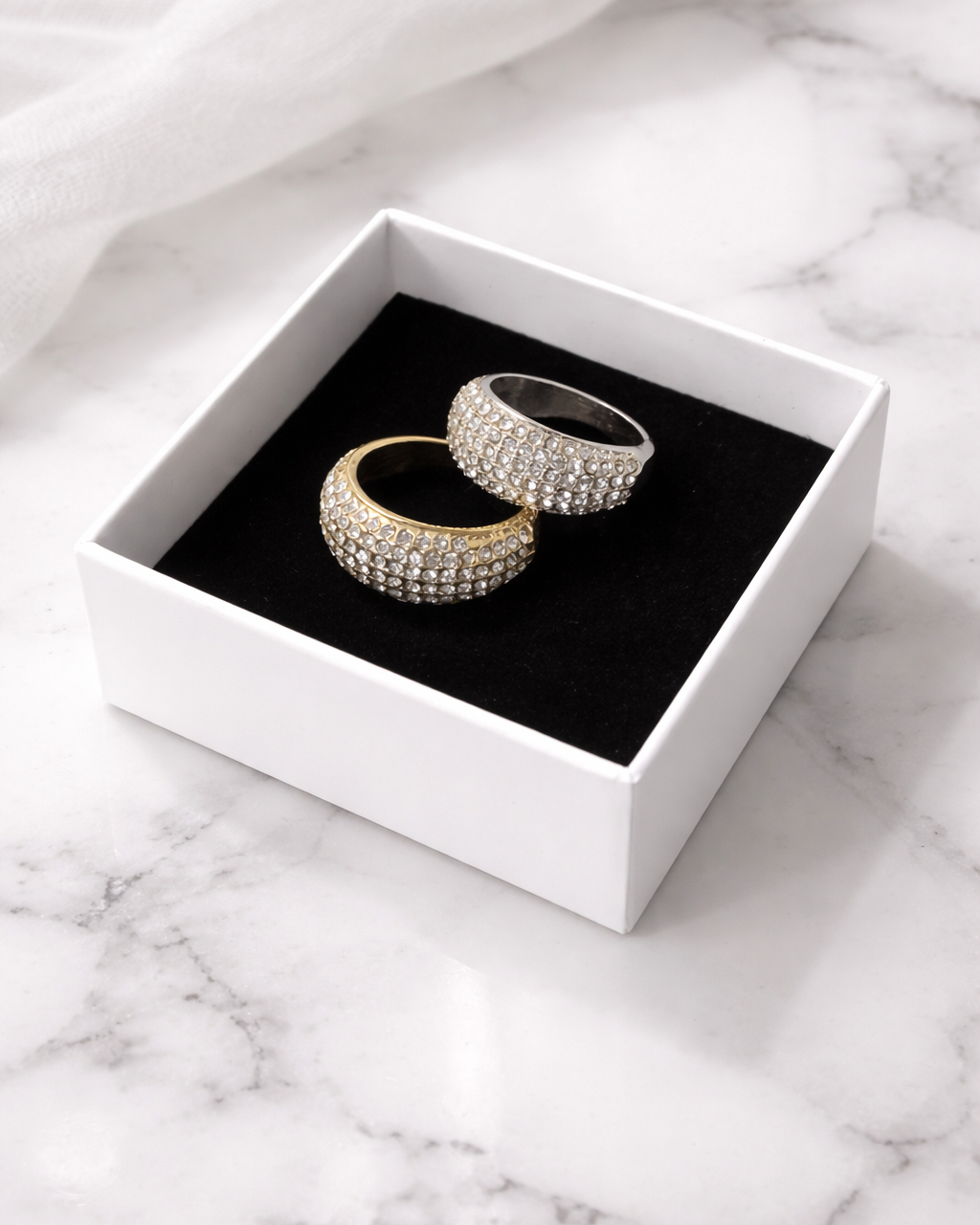 Chunky Sparkling - silver