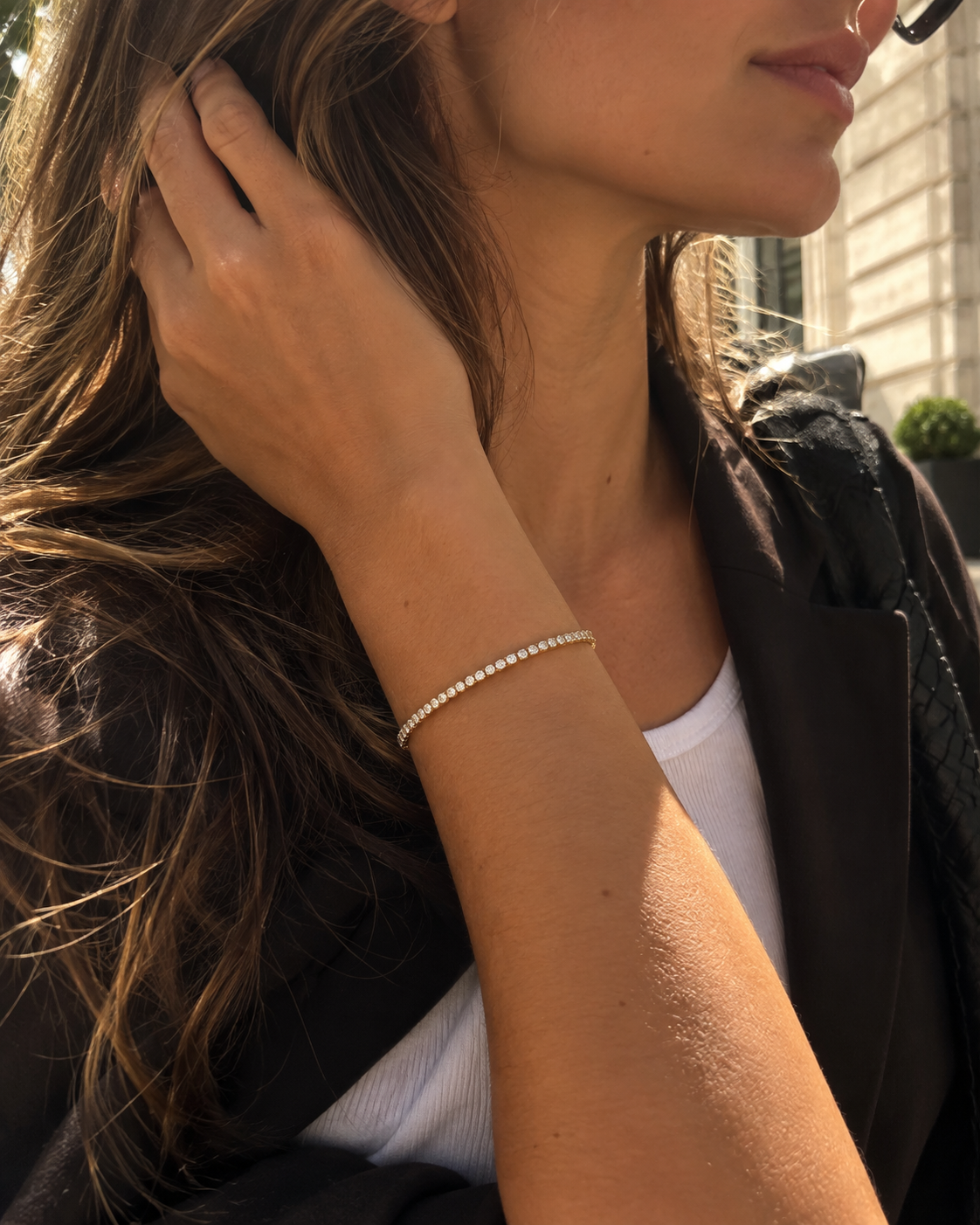 Tennis Bracelet Gold