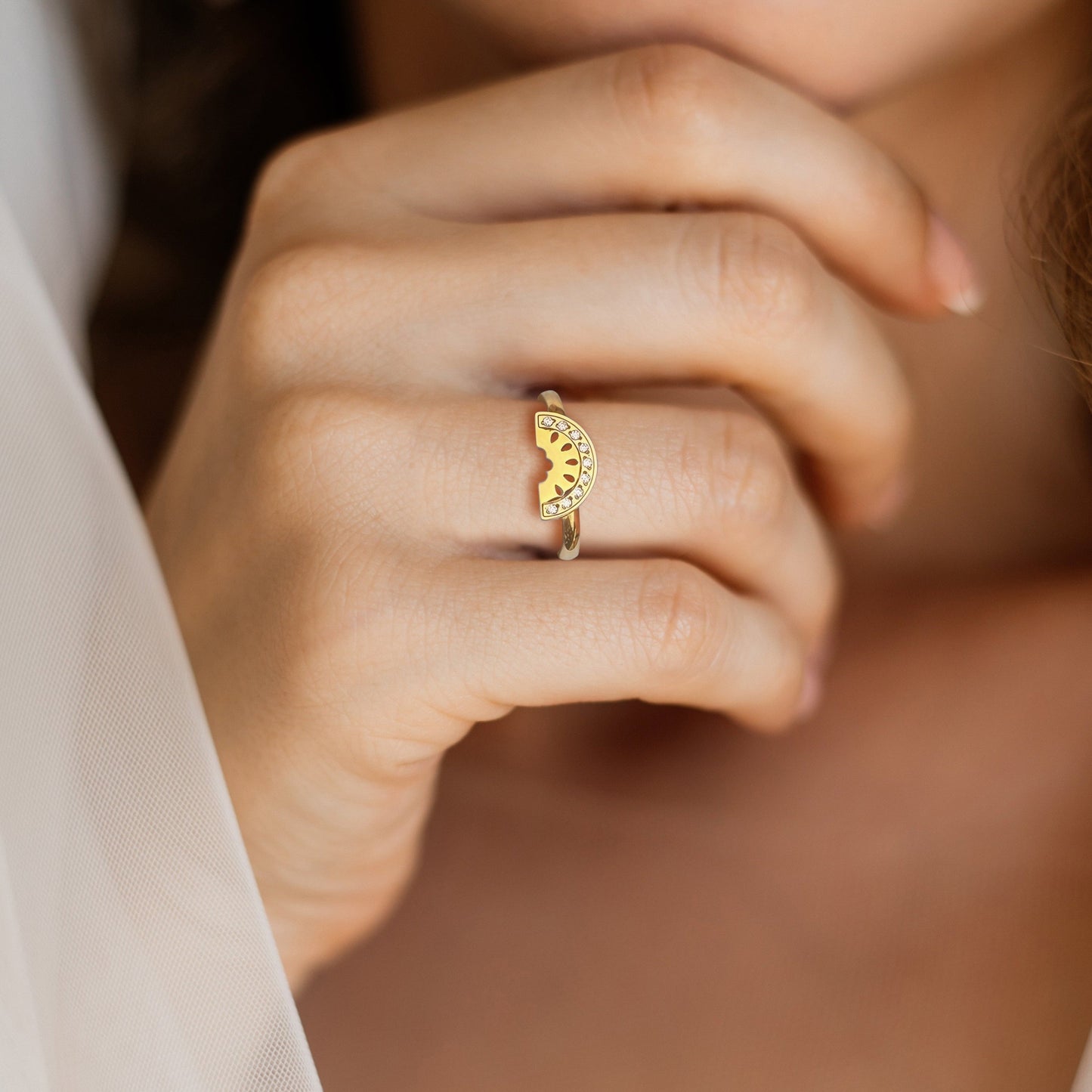Watermelon Ring Gold