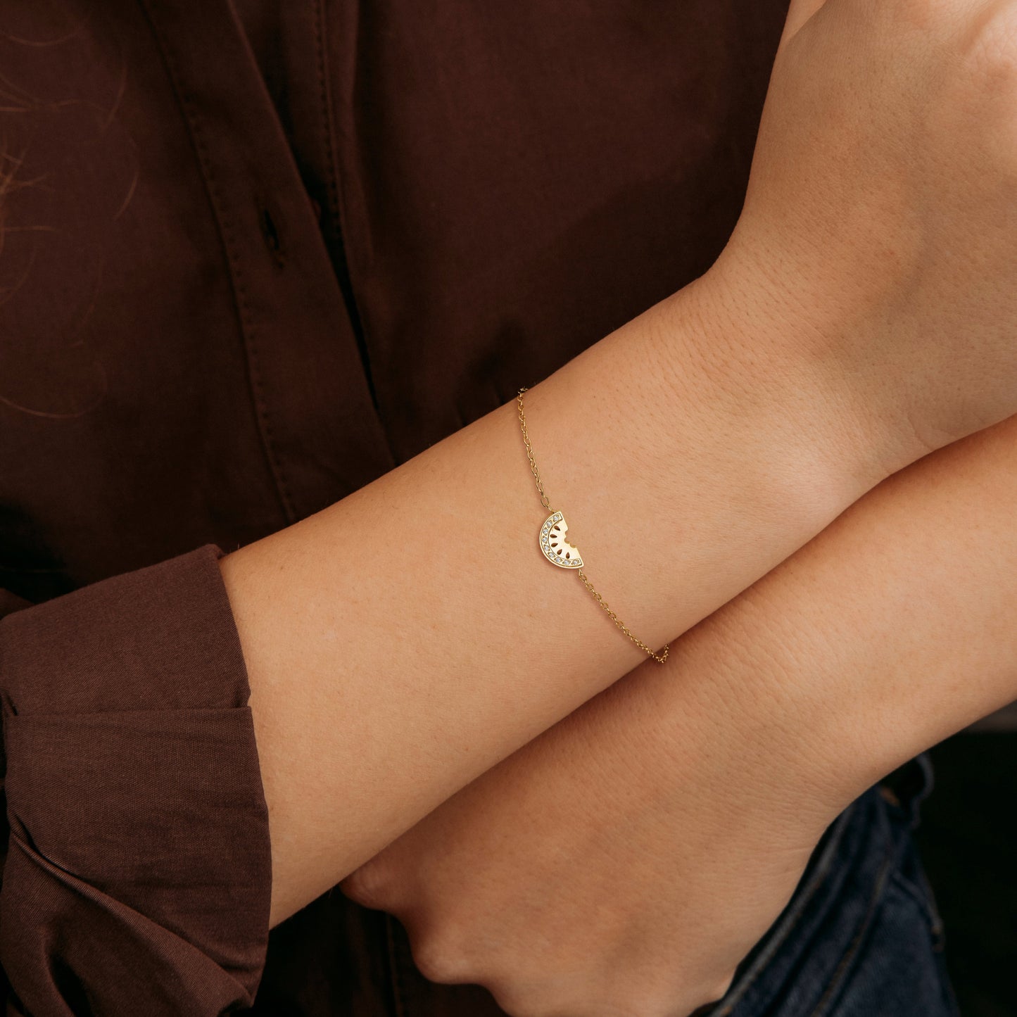 Watermelon Bracelet Gold