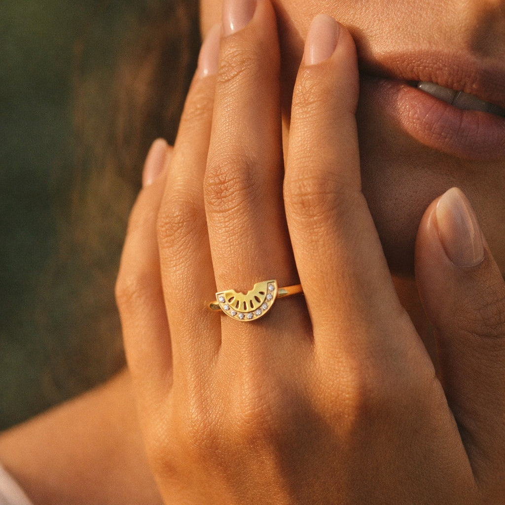 Watermelon Ring Gold