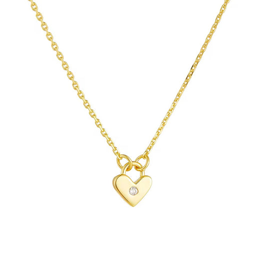 Golden Heart Necklace