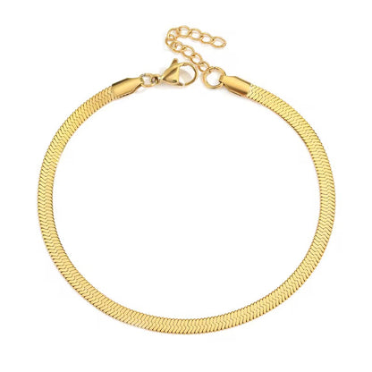 Snake Chain Bracelet Gold
