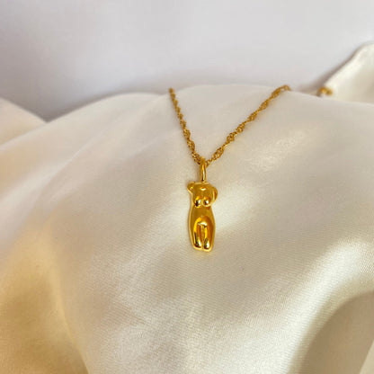 Golden Female Body Necklace
