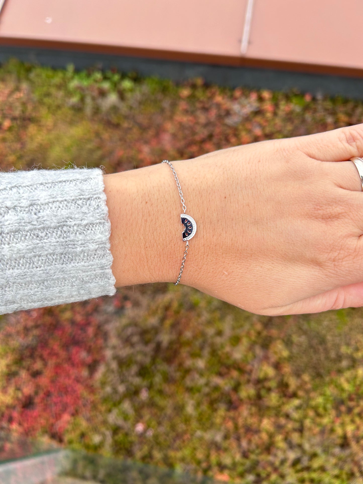 Watermelon Bracelet Silver
