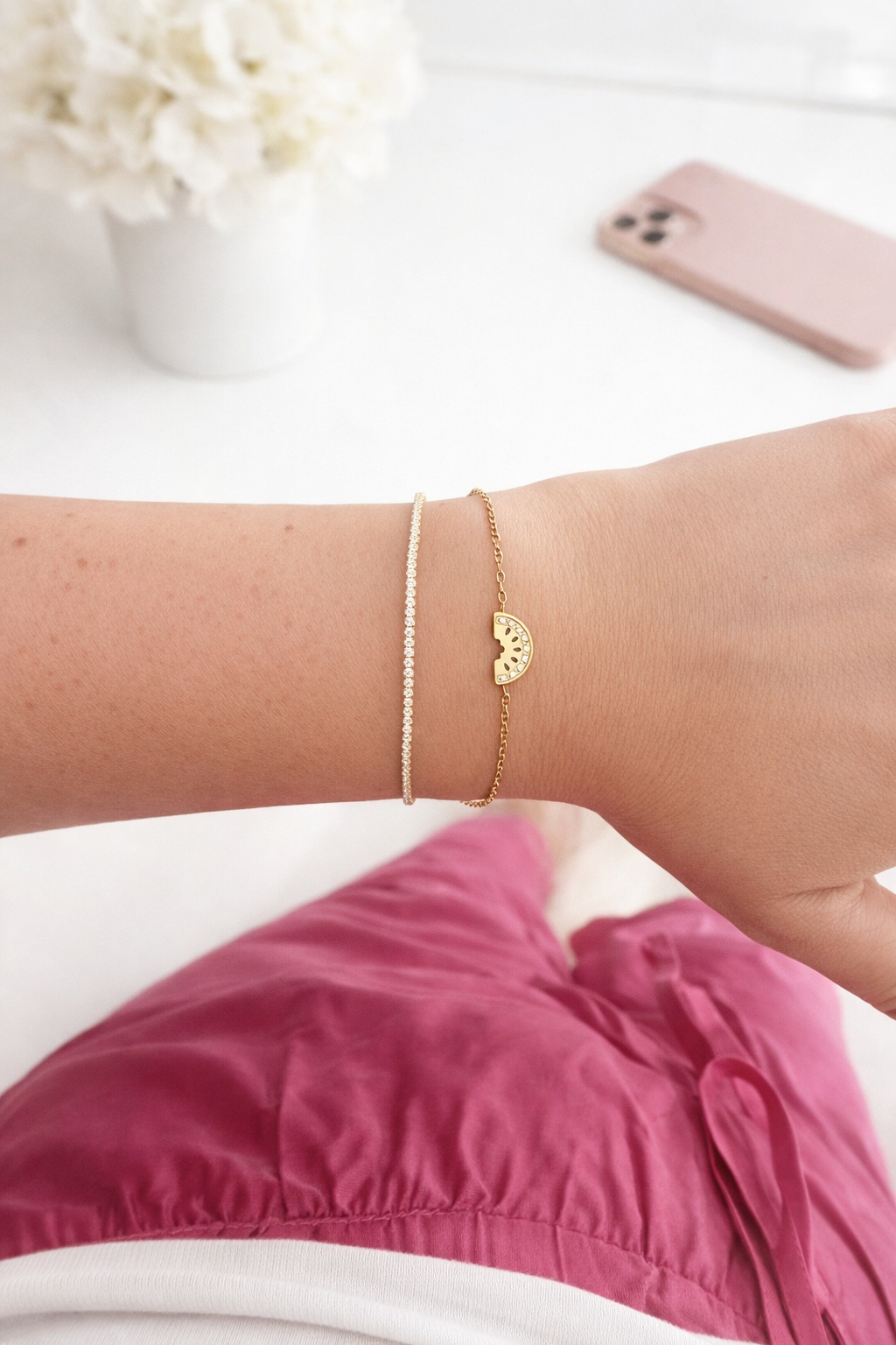Watermelon Bracelet Gold