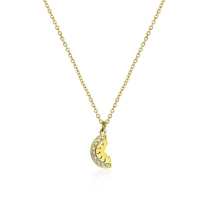 Watermelon Necklace Gold