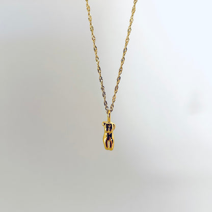 Golden Female Body Necklace