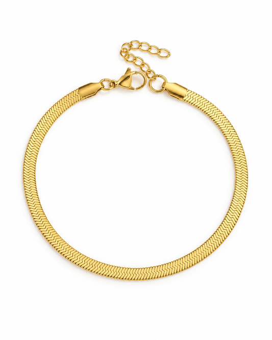Snake Chain Bracelet Gold