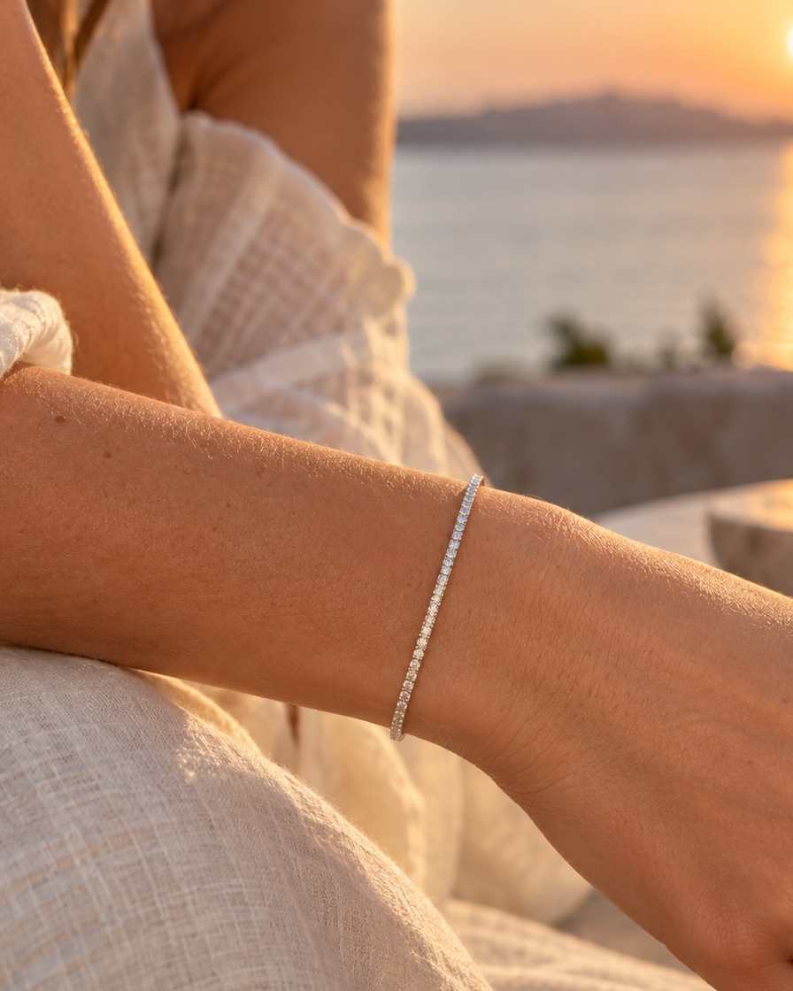 Tennis Bracelet Silver