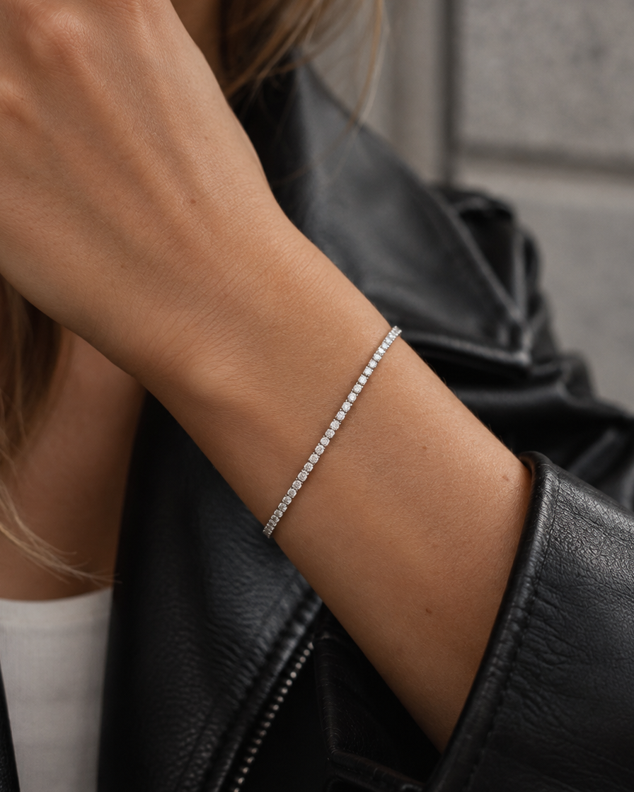 Tennis Bracelet Silver