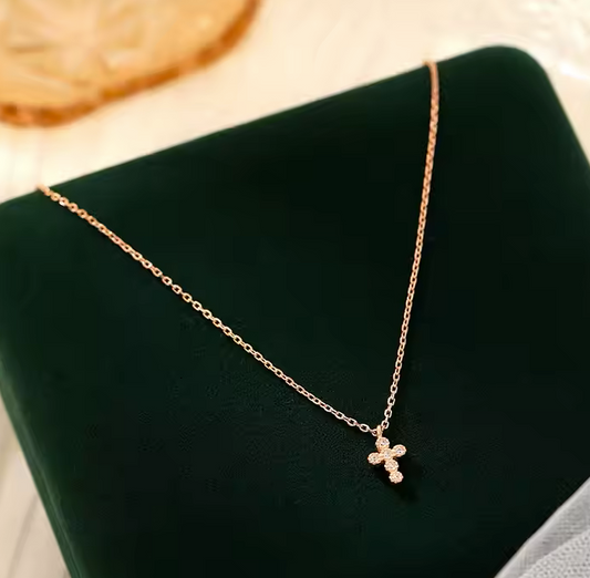 Golden Cross Necklace