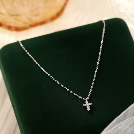 Silver Cross Necklace